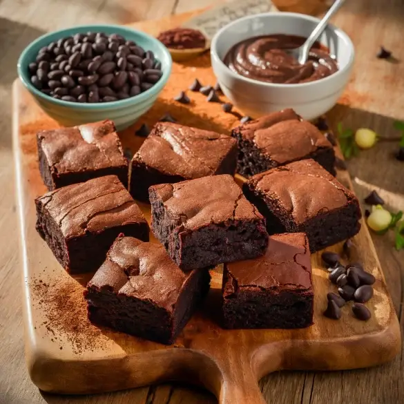 Black bean brownie batter