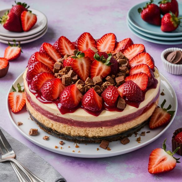 Reese's Strawberry Cheesecake